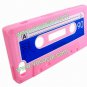 Classic Cassette Tape Silicone Protective Case Cover Skin for iPhone 5 Pink