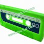 Classic Cassette Tape Silicone Protective Case Cover Skin for iPhone 5 Green