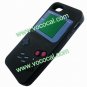 Protective Soft Silicone Case Cover Skin for iPhone 5 Game Boy Style Black