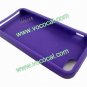 Protective Soft Silicone Case Cover Skin for iPhone 5 Game Boy Style Purple