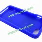 Protective Soft Silicone Case Cover Skin for iPhone 5 Game Boy Style Dark Blue