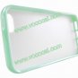 Bumper Frame TPU+PC Frosted Protective Case Cover for iPhone 5 Light Emerald