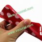 Polka Dots Soft TPU Case Cover Skin for iPhone 5 Red with White Spots