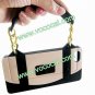 Fancy Cute Silicone Soft Handbag Case Cover Skin for iPhone 5 Black