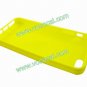 Polka Dots Soft TPU Case Cover Skin for iPhone 5 Yellow with White Spots