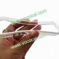 PC + TPU Clear Frame Bumper Case Cover Skin for iPhone 5 White