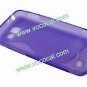 S Line Soft TPU Case Cover Skin for Samsung Galaxy i9050 Purple