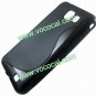 S Line Soft TPU Case Cover Skin for Samsung Galaxy i9050 Black