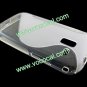 S Line Soft TPU Case Cover Skin for Samsung Galaxy Ace 2 i8160 Clear White