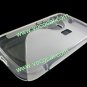 S Line Soft TPU Case Cover Skin for Samsung Galaxy Ace 2 i8160 Clear White