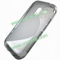 S Line Soft TPU Case Cover Skin for Samsung Galaxy Ace 2 i8160 Clear Gray