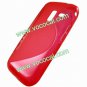S Line Soft TPU Case Cover Skin for Samsung Galaxy Ace 2 i8160 Red