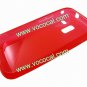S Line Soft TPU Case Cover Skin for Samsung Galaxy Ace 2 i8160 Red
