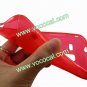 S Line Soft TPU Case Cover Skin for Samsung Galaxy Ace 2 i8160 Red
