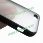 Bumper Frame TPU+PC Frosted Protective Case Cover for iPhone 5 Black