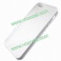 Bumper Frame TPU+PC Frosted Protective Case Cover for iPhone 5 White