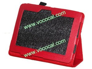 PU Leather Stand Case Cover Pouch for Amazon Kindle Fire HD 7 Inch Tablet Red