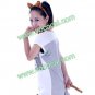 Halloween Easter Tiger Ear Headband Head Bopper Bow Tie Tail Set