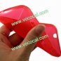 S Line Soft TPU Case Cover Skin for Samsung Galaxy Mini 2 S6500 Red