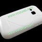 S Line Soft TPU Case Cover Skin for Samsung Galaxy Mini 2 S6500 White
