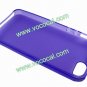 Protective Smooth Soft Flexible TPU Case Cover Skin for iPhone 5 Purple