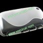 S Line TPU Protective Case Cover Skin for BlackBerry Curve 9220 9320 Clear White