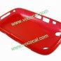 S Line TPU Protective Case Cover Skin for BlackBerry Curve 9220 9320 Red