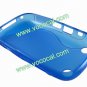 S Line TPU Protective Case Cover Skin for BlackBerry Curve 9220 9320 Blue