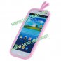 Cute 3D Chicken Silicone Case Cover Skin for Samsung Galaxy S3 i9300 Pink