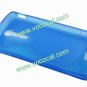 S Line Wave TPU Case Cover Skin for Sony Xperia GX LT29i Blue