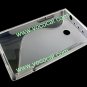 S Line Soft Flexible TPU Case Cover Skin for LG Optimus L3 E400 Clear White