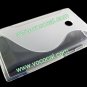 S Line Soft Flexible TPU Case Cover Skin for LG Optimus L3 E400 Clear White