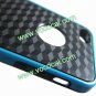 Dual Color TPU + PC Protective Case Cover Skin for iPhone 5 3D Cube Square Style