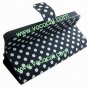 PU Leather Protective Case Cover Skin for iPhone 5 With Polka Dot