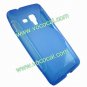 S Line Soft Flexible TPU Case Cover Skin for Samsung Omnia M S7530 Blue