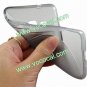 S Line Soft Flexible TPU Case Cover Skin for Samsung Omnia M S7530 Clear Grey