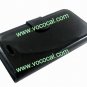 PU Leather Wallet Card Holder Case Cover for iPhone 5 With Stand Black