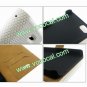 Basketball Grain PU Leather Wallet Card Holder Case Cover for iPhone 5 Azure