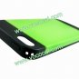 TPU + PC Hard Protective Case Cover Skin for iPhone 5 Green + Black