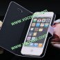 Wire Drawing PU Leather Flip Stand Case Cover Skin for iPhone 5 Purple