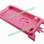 Cute Fancy 3D Silicone Protective Pig Case Cover for iPhone 5 Rose
