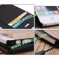 PU Leather Antique Book Card Holder Case Cover for iPhone 5 Eiffel Tower