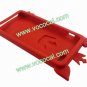 Cute 3D Silicone Protective Pig Case Cover Skin for iPhone 5 Red