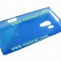 S Line Wave TPU Case Cover Skin for Sony Xperia Acro S LT26w Blue