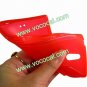 S Line TPU Protective Case Cover Skin for Sony Xperia P LT22i Red