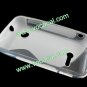 S Line Soft TPU Case Cover Skin for Sony Xperia Tipo ST21i Clear White