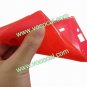 Soft Flexible TPU Case Cover Skin for LG Optimus L5 E610 E612 S Line Red