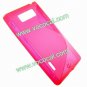S Line Wave TPU Protective Case Cover Skin for LG P705 P700 Optimus L7 Rose