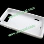 S Line Wave TPU Protective Case Cover Skin for LG P705 P700 Optimus L7 White
