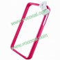 Rose 3D Bowknot Cartoon Bumper Frame Hard Case Cover for iPhone 4 4G 4S